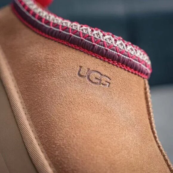 UGG Tazz Chestnut Platform Mule Clog Slipper - Picture 5 of 9